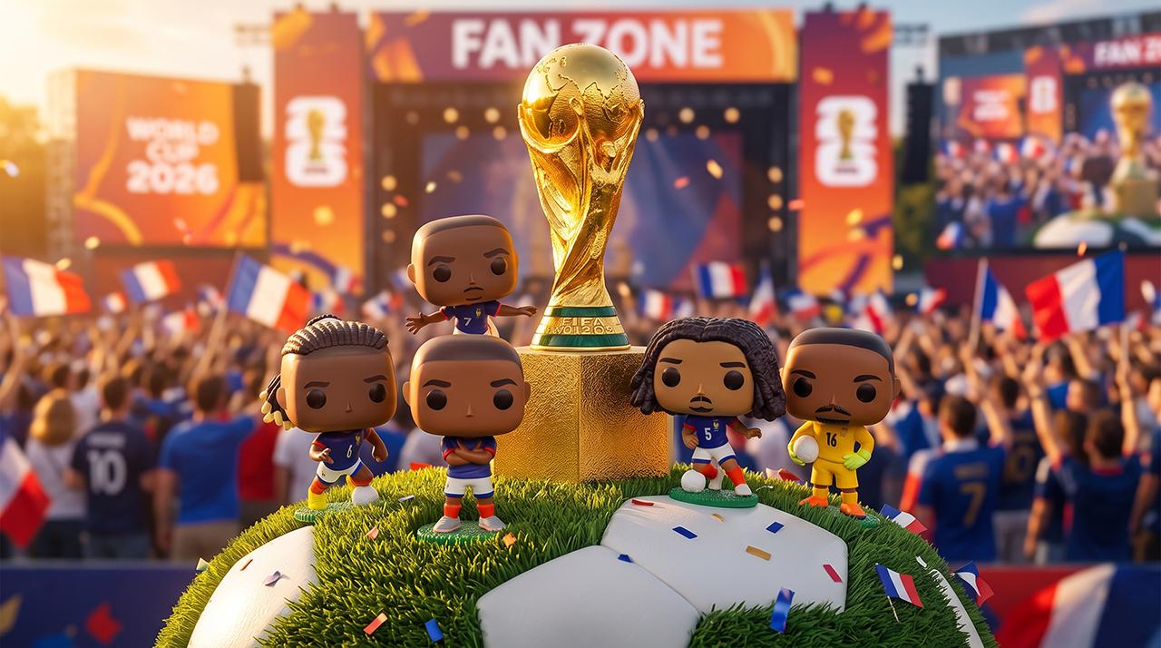 Mbappé, Dembélé et trois autres Bleus passent en Funko POP! pour faire encore plus vibrer le salon les soirs de match