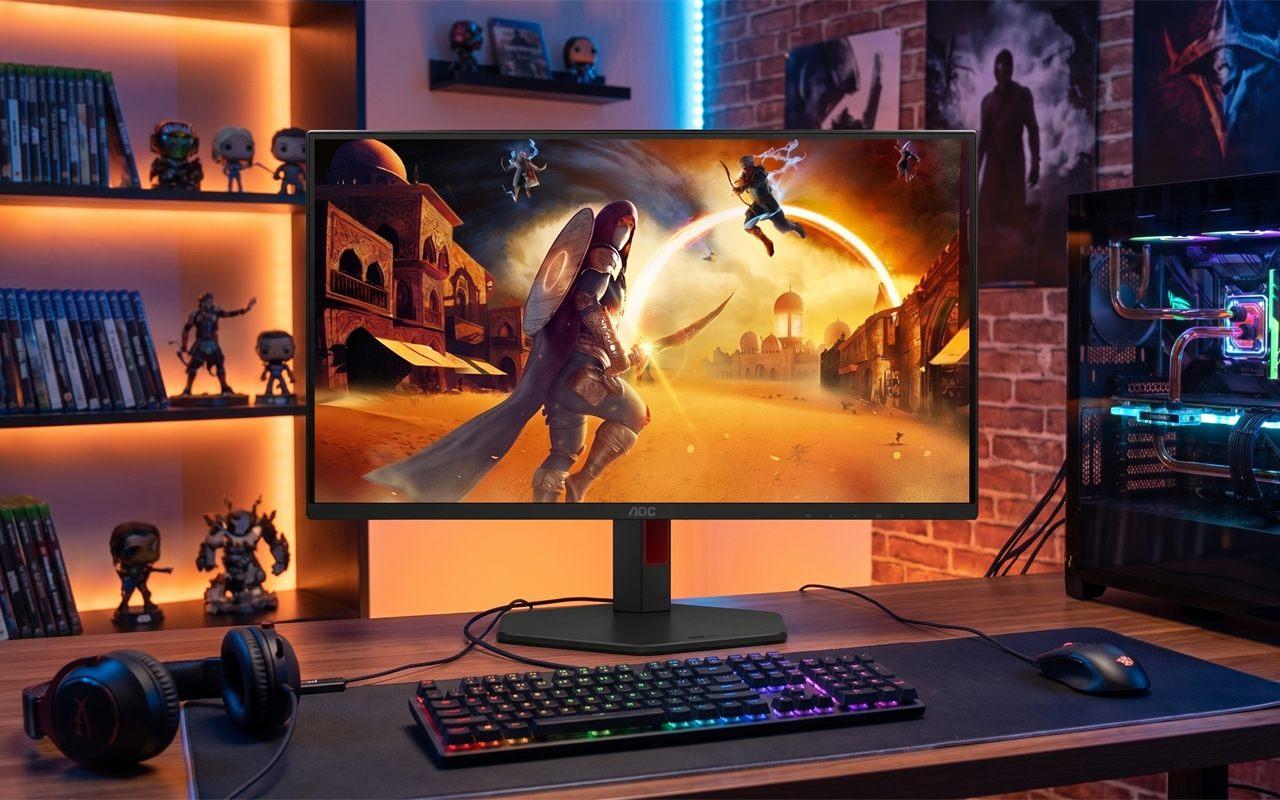 AGON by AOC glisse un vrai poste de télétravail dans un moniteur gaming