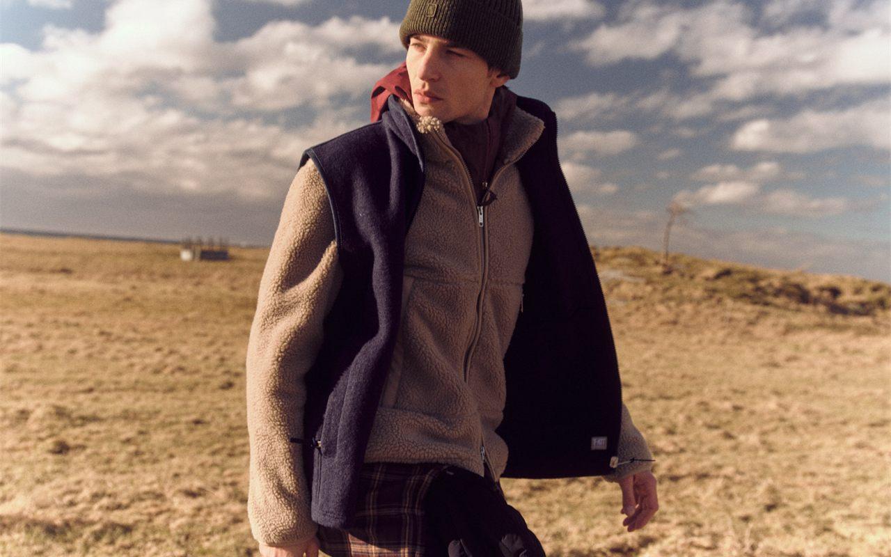 Polaire sherpa et gilet réversible de la collection Aigle Learning from the World