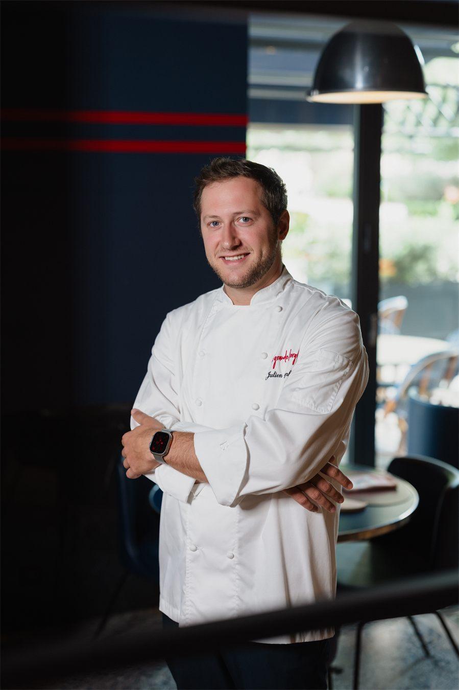 Le chef Julien Raphanel de La Grande Georgette à La Caserne Chanzy