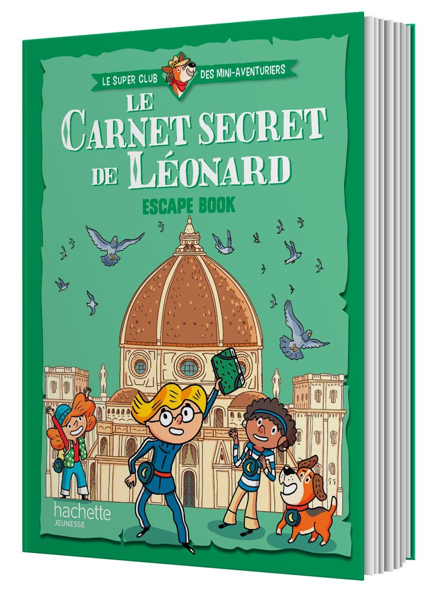 Livre-jeu Le Carnet Secret de Léonard, Happy Meal McDonald's