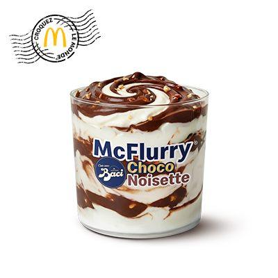 McFlurry Baci Choco Noisette de McDonald's Croquez le Monde