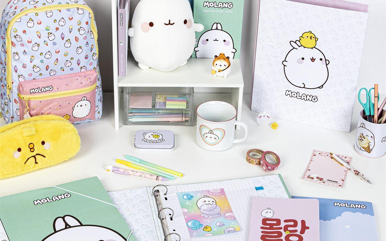 La collection de rentrée Viquel Molang : sacs, trousses, agenda et papeterie kawaii