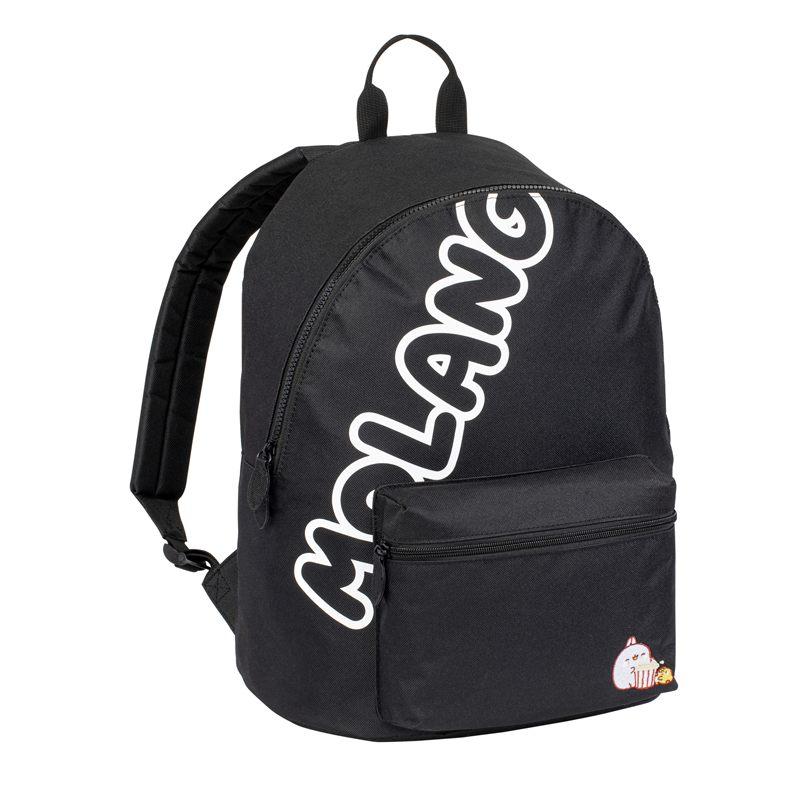 Sac à dos Molang Black de Viquel, design noir sobre pour ordinateur portable