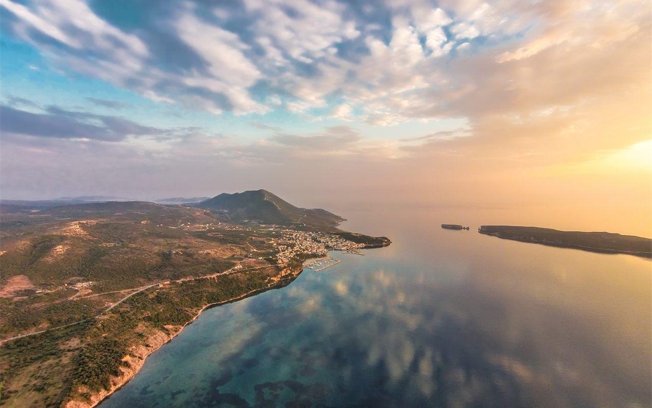 Baie de Navarino et Pylos, sud-ouest du Péloponnèse