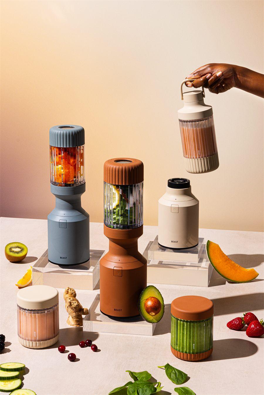 La gourde nomade du blender Beast Health, prête à emporter