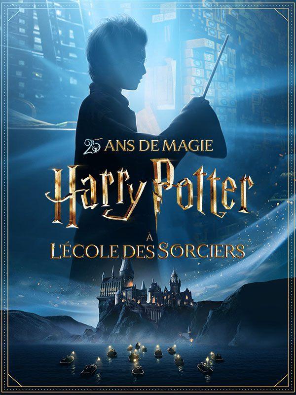 Affiche de la ressortie de Harry Potter à l'école des sorciers pour les 25 ans