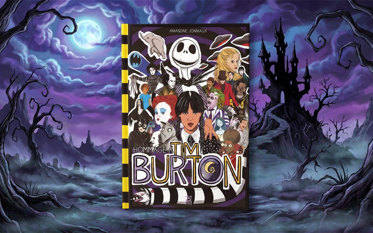 Tim Burton confiait qu&rsquo;Edward aux mains d&rsquo;argent, c&rsquo;était lui à quinze ans : ce livre remonte le fil de toutes ses créations