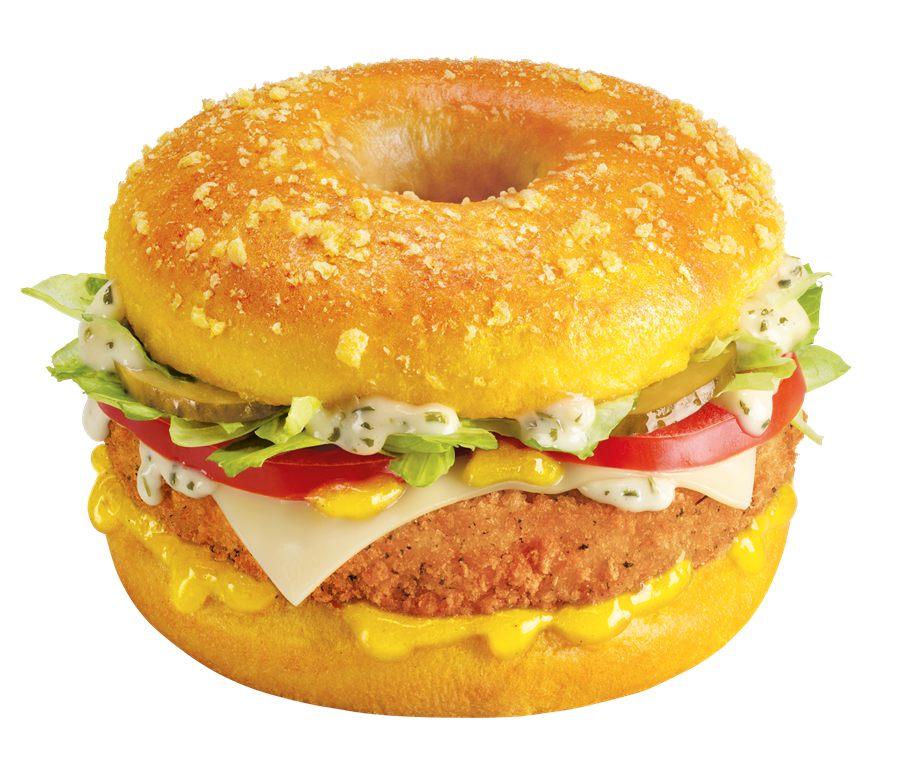 Lisa Burger Veggie de Quick, preparation panee vegetarienne