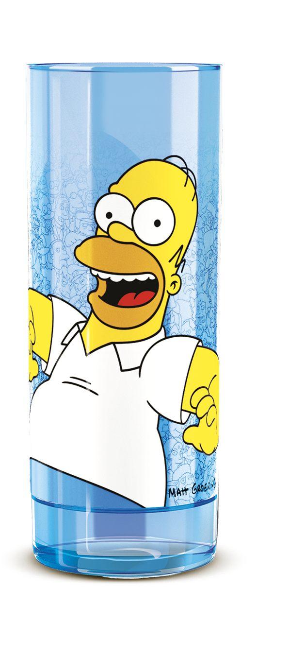 Verre collector Homer de la collection Quick x Les Simpson