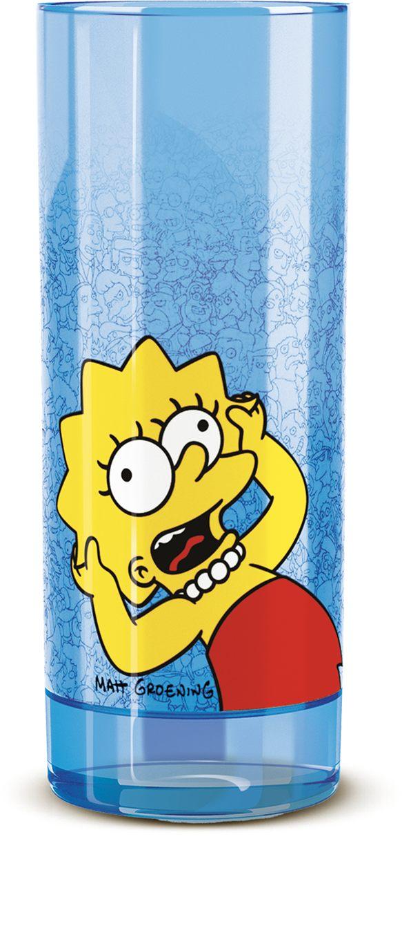 Verre collector Lisa de la collection Quick x Les Simpson