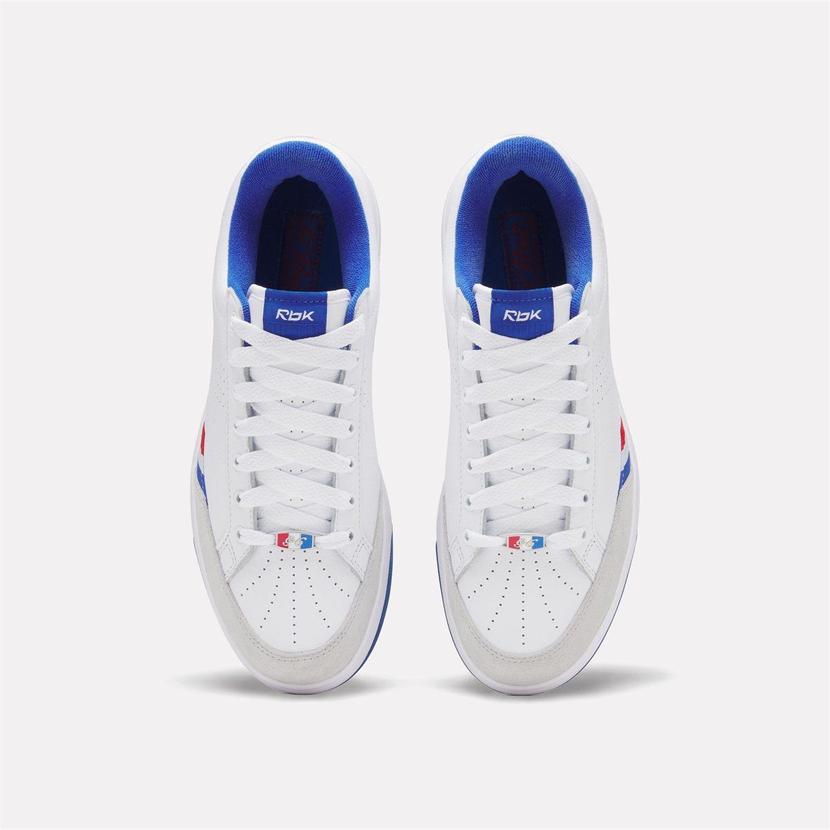 Détails de la Reebok x G-Unit G6 : profil, paire vue de dessus, script G Unit