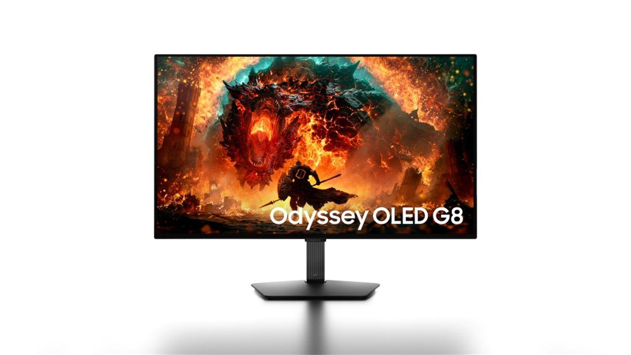 L'Odyssey OLED G8, ecran gaming 4K de 32 pouces.