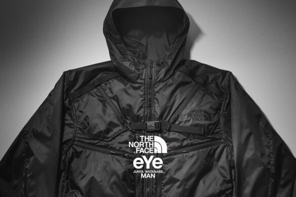 The North Face x Junya Watanabe : la Mountain Jacket passe au full black et au style sauveteur