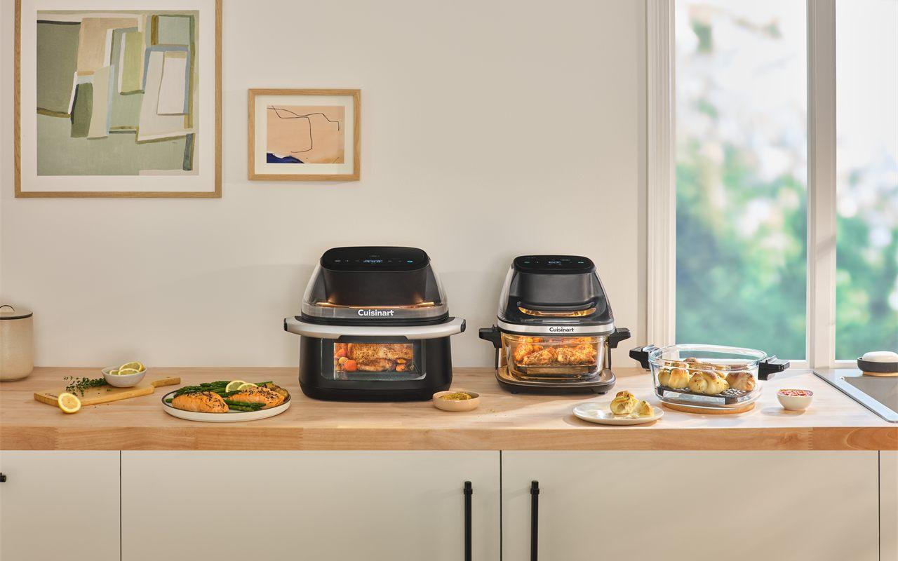 Avec les airfryers Cuisinart ClearView, vos frites dorent sous vos yeux et vous n&rsquo;ouvrez le panier qu&rsquo;une fois : pour les servir