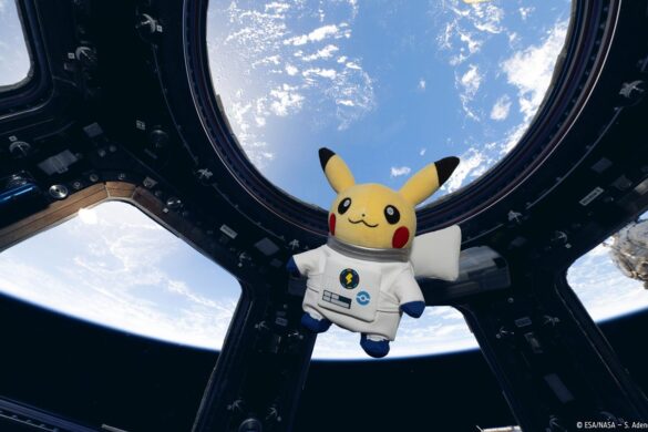 Une peluche Pikachu a passé 67 jours en orbite, et Pikachu astronaute atterrit à la Cité de l&rsquo;espace de Toulouse