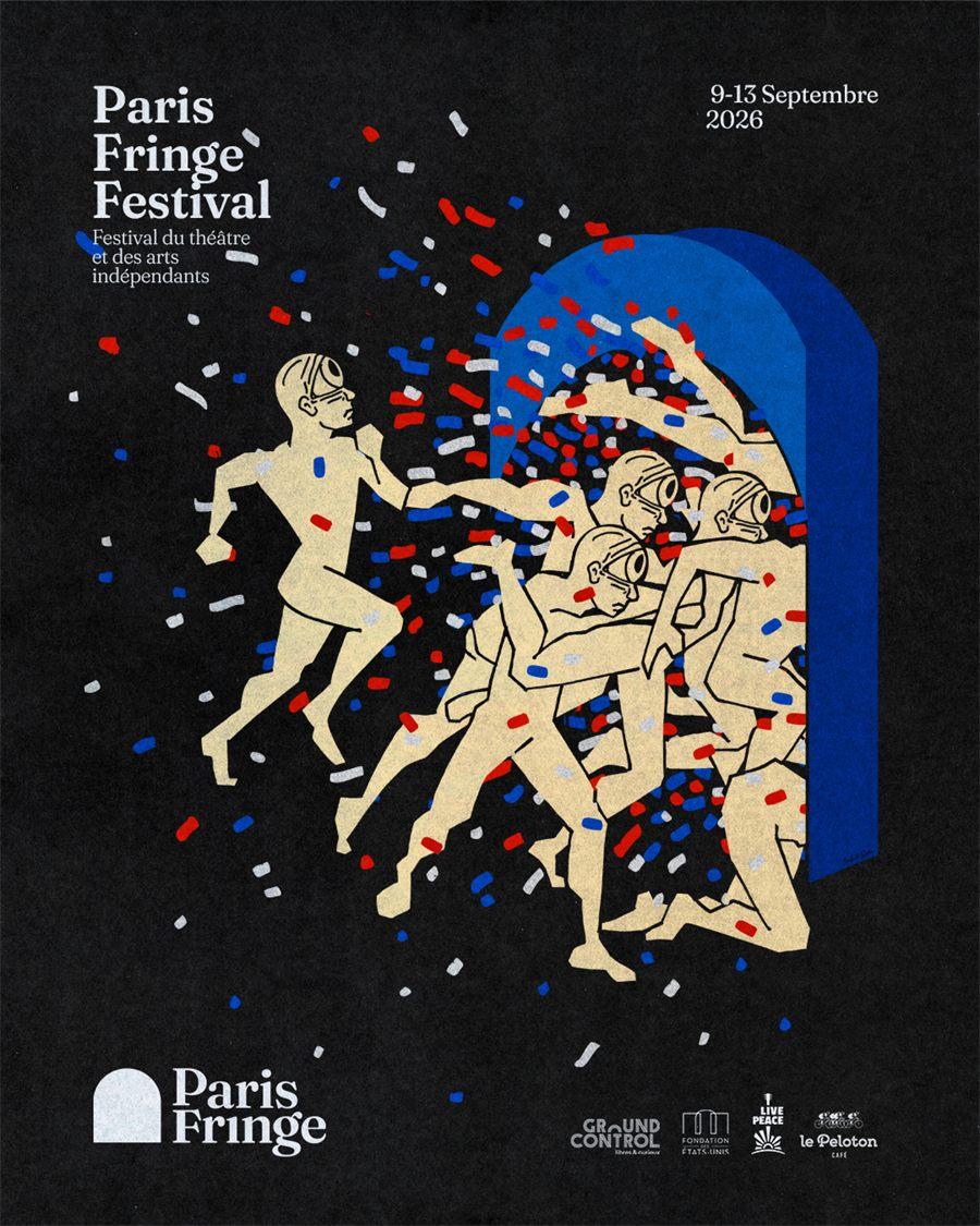 L'affiche du Paris Fringe Festival 2026, du 9 au 13 septembre