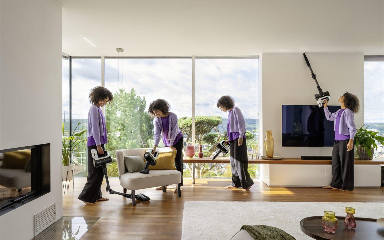Le ménage qui s&rsquo;arrête net au milieu du salon, le nouvel aspirateur Kärcher VCS Infinity promet que vous ne le vivrez plus.