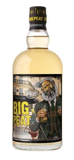 Flacon Big Peat des 70 ans de La Maison du Whisky