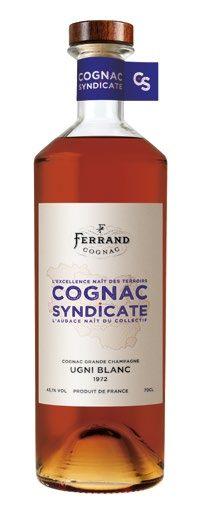 Flacon Cognac Ferrand 1972 du Cognac Syndicate, Grande Champagne