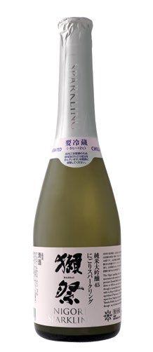 Flacon de saké Dassai 45 Nigori Sparkling, refermenté en bouteille