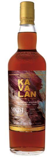 Flacon Kavalan 5 ans 2021, élevé en fût de sherry oloroso