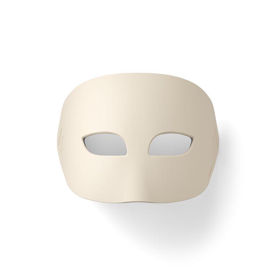 La pièce haute du masque, portée seule pour le visage et le contour de l'œil