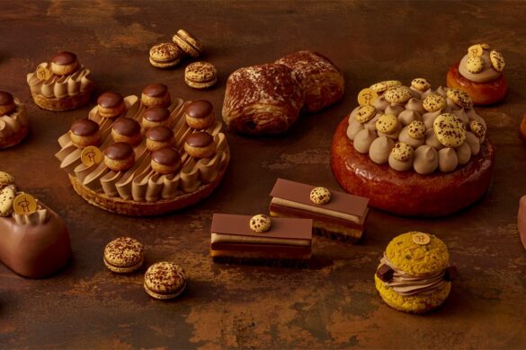 Vous connaissez le macaron Mogador de Pierre Hermé ? Cette rentrée, son fruit de la passion et son chocolat au lait se dégustent du petit déjeuner au dessert.