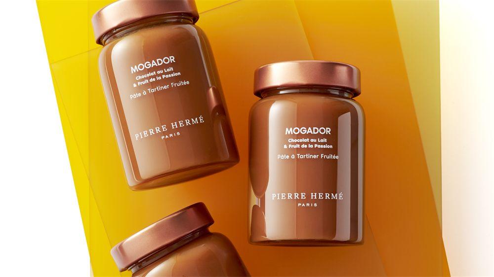 Pots de pate a tartiner fruitee Mogador de Pierre Herme