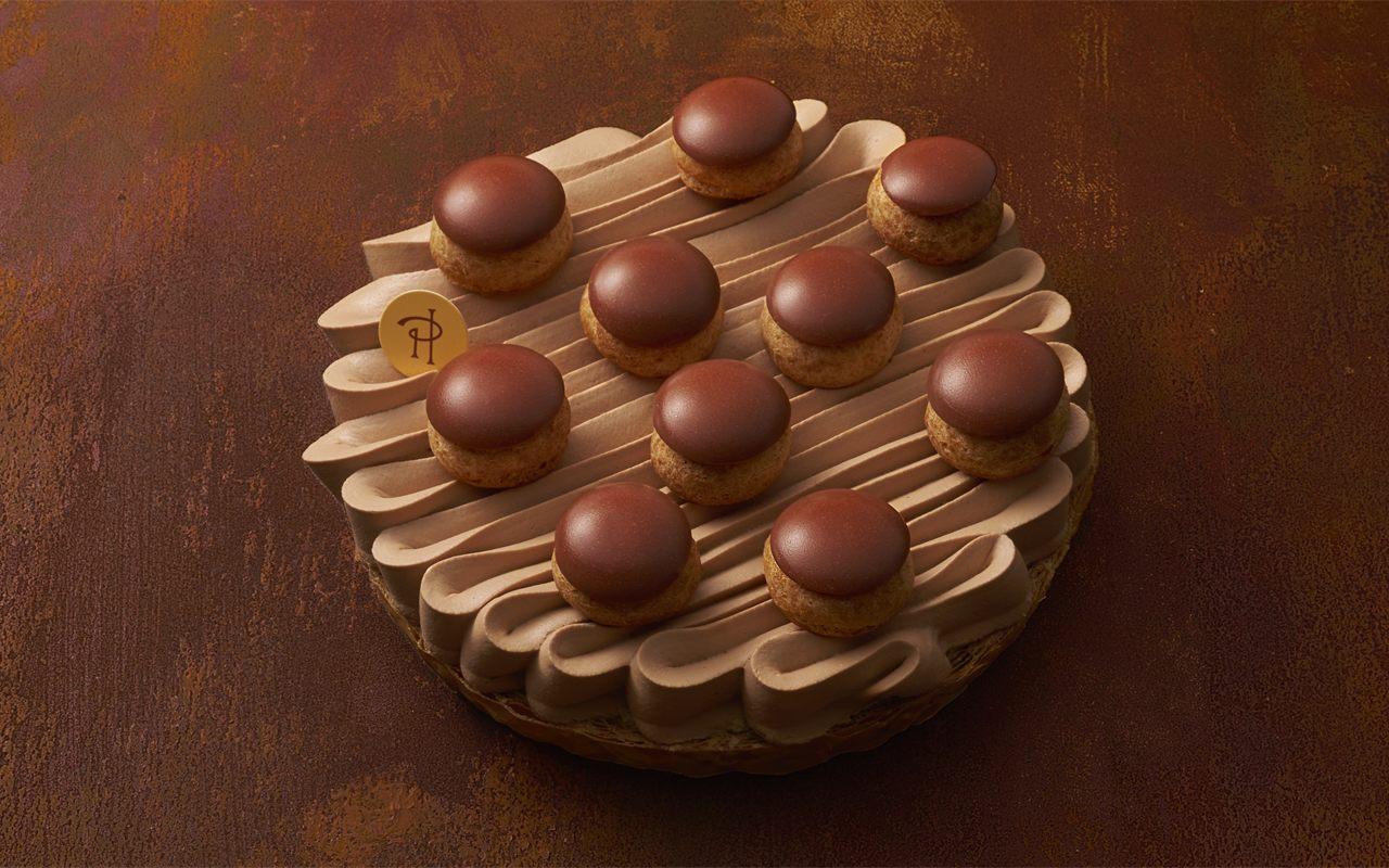 Tarte Saint-Honore Mogador de Pierre Herme en grand format