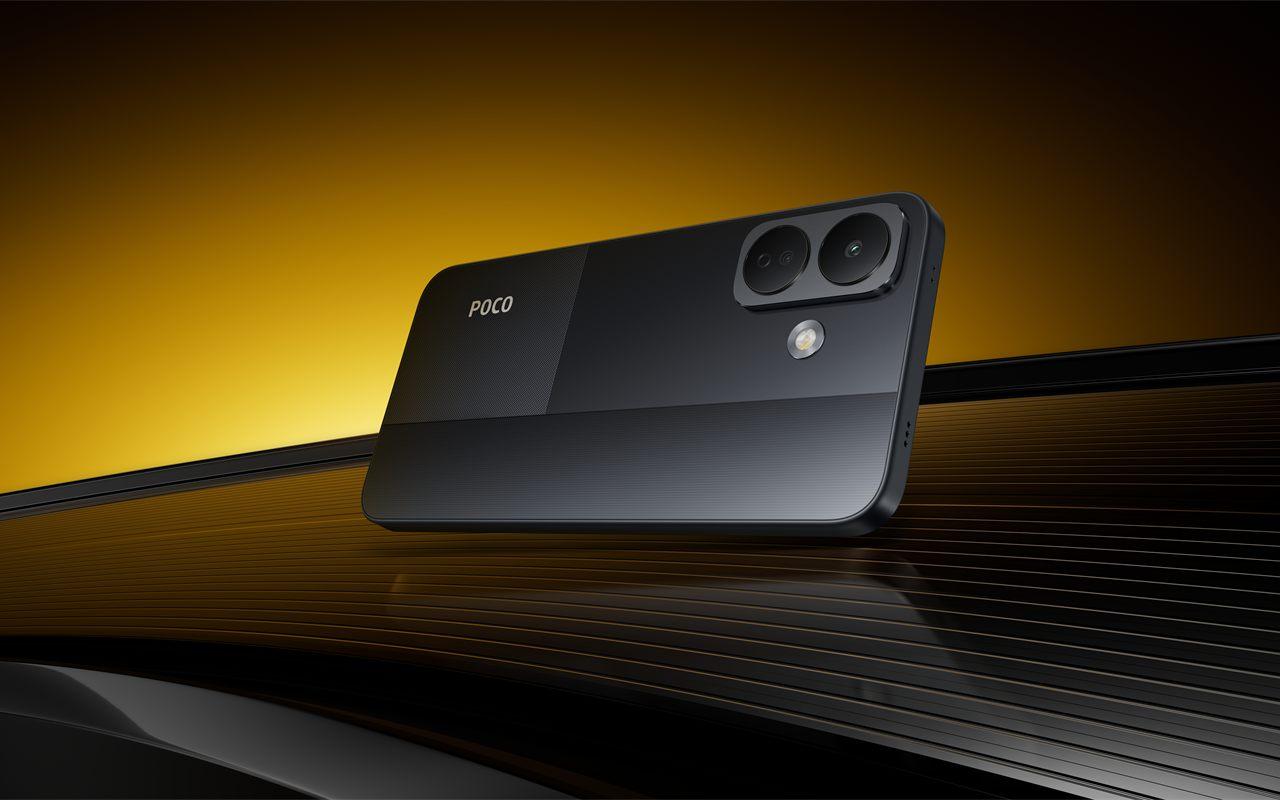 Dos du POCO X8 en coloris noir