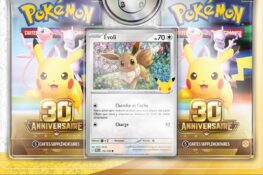 Trente Pikachu dessinés par trente illustrateurs différents, et il y en a un dans chaque booster JCC Pokémon 30e Anniversaire