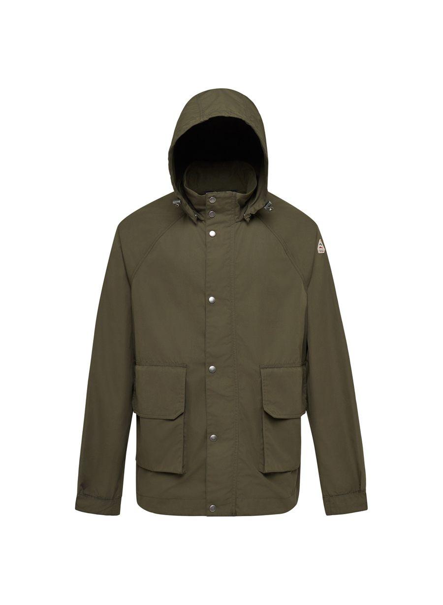 Veste Cruiser Pyrenex en coton Ventile, coloris kaki