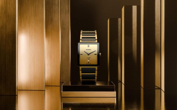 Un cadran tout en or, cinq diamants noirs : la Rado Integral n’avait encore jamais eu ce visage en quarante ans