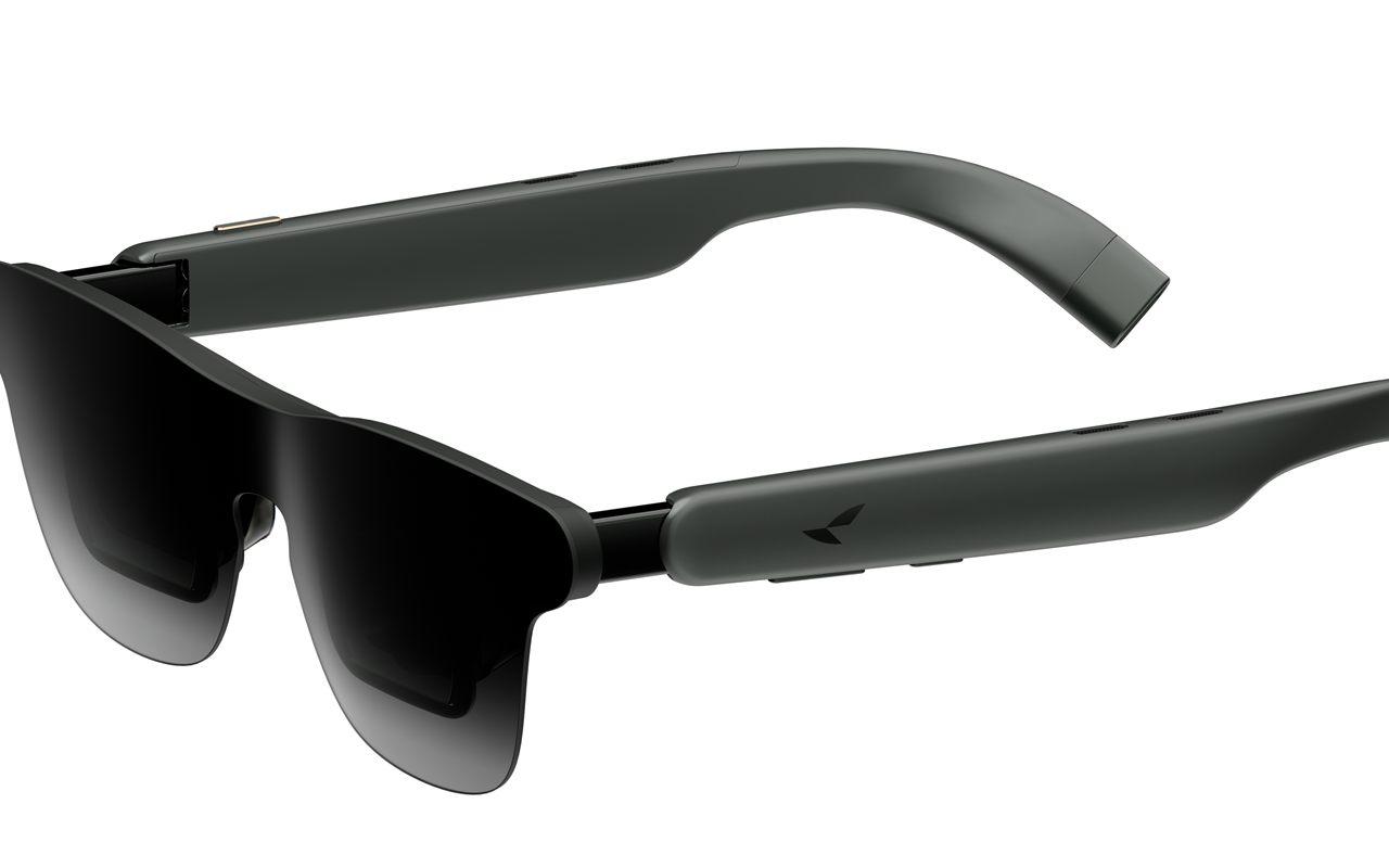 Lunettes RayNeo GT Max vues de trois quarts sur fond blanc