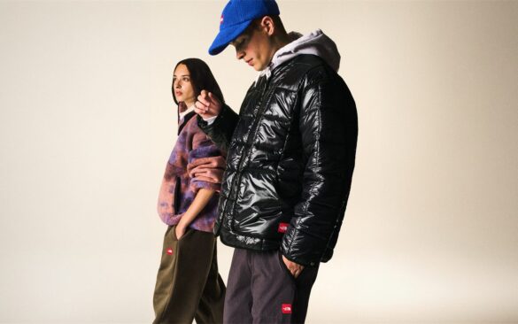 Les silhouettes amples des années 90 reviennent chez The North Face, et sa ligne Red Box n&rsquo;a pas resserré les coupes d&rsquo;un centimètre.