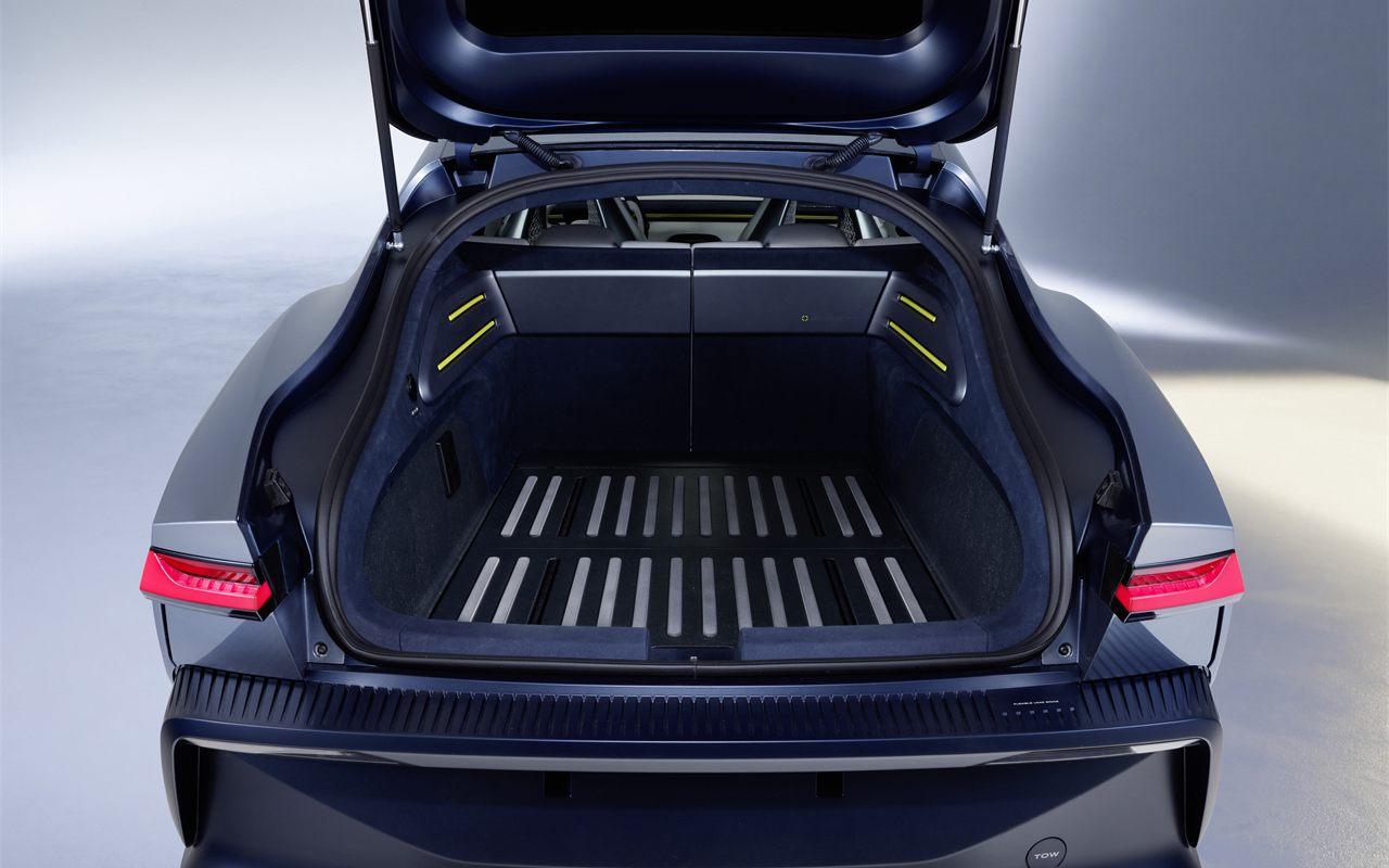 Le coffre de 481 litres de la Volkswagen Mission Efficiency