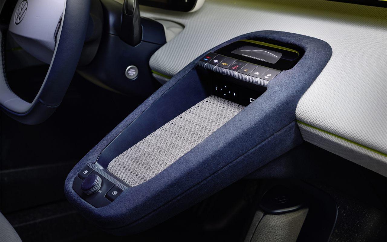 La console centrale allégée de la Volkswagen Mission Efficiency