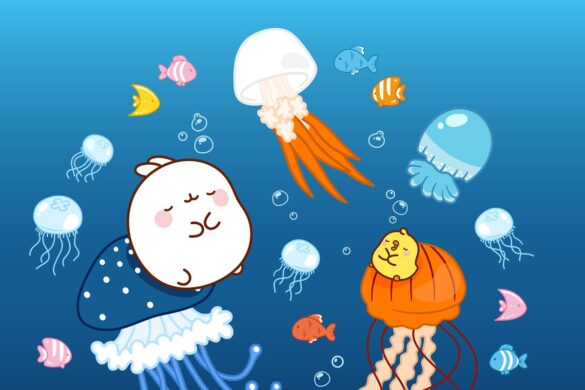 Comment parler à vos enfants de la fragilité des océans sans leur faire peur ? À l&rsquo;Aquarium de Paris, Molang et Piu Piu ont leur méthode : les émerveiller d&rsquo;abord.