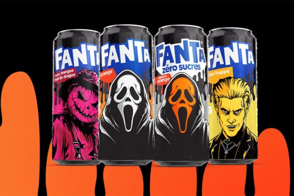 Ghost Face, le tueur de Scream, et trois monstres maison hantent les canettes de Fanta Halloween : votre prochaine soirée d&rsquo;épouvante tient sa boisson