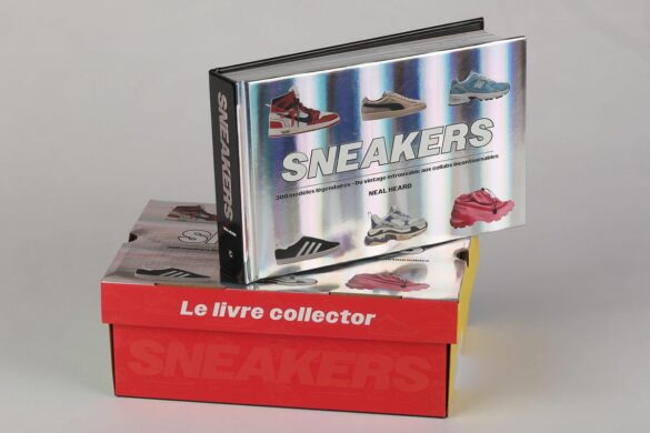 Vous êtes amoureux des sneakers ? Le livre Sneakers de Neal Heard leur consacre 496 pages, glissées dans une boîte digne de vos plus belles paires !