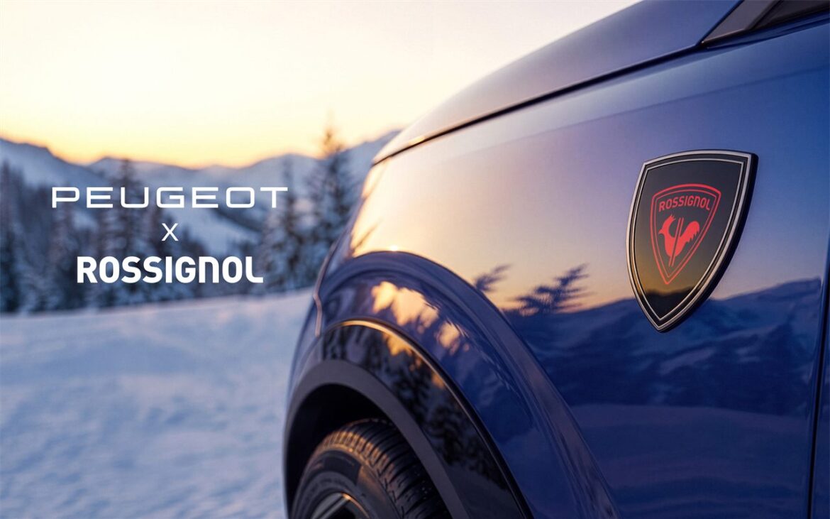 Peugeot Rossignol veut signer votre journée de ski, des lacets du col aux pistes damées.