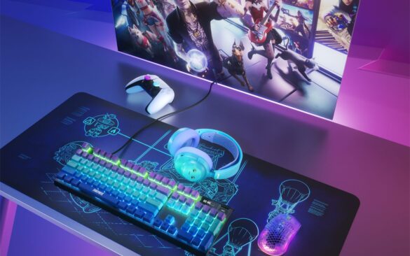 Avec la collection SteelSeries Fortnite, il vous faudra éplucher une banane pour trouver vos écouteurs.