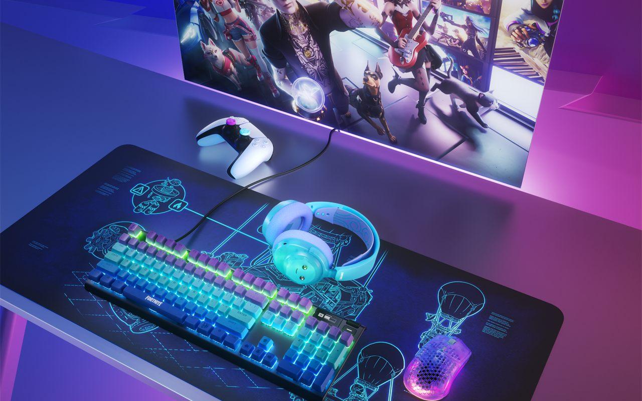 Avec la collection SteelSeries Fortnite, il vous faudra éplucher une banane pour trouver vos écouteurs.