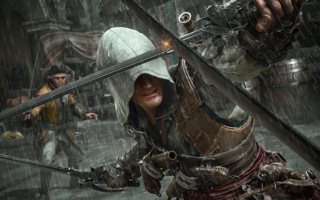 Edward croise le fer sous une pluie battante