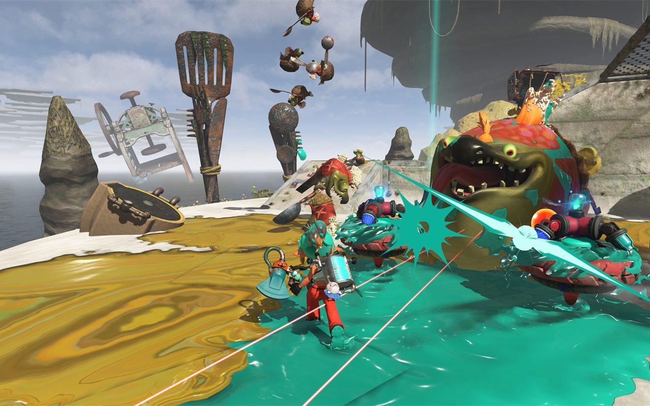 Dans Splatoon Raiders, j&rsquo;ai troqué la compétition en ligne contre une chasse au trésor d&rsquo;île en île : un vrai plaisir en solo, et encore plus drôle entre amis